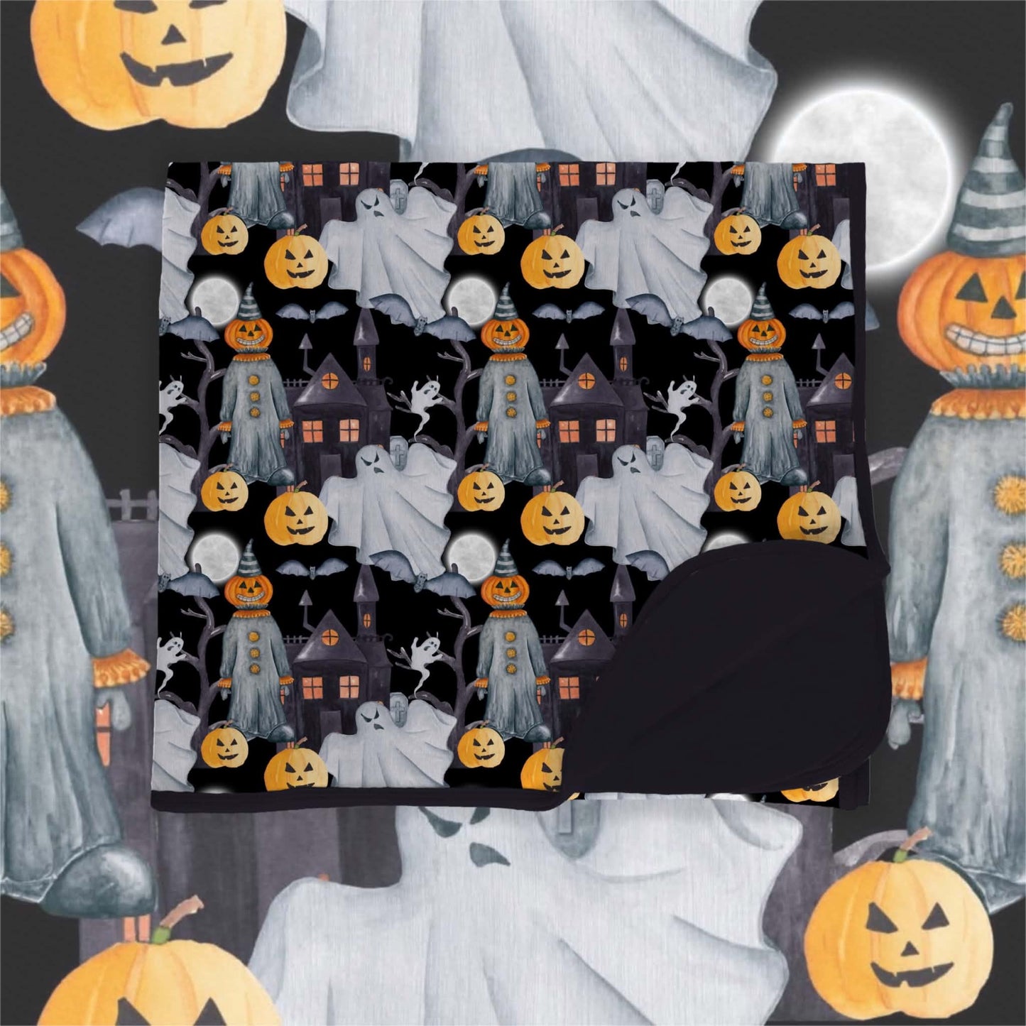Preorder|Cozy Halloween: Part 1.1 Double Layer Bamboo Blanket