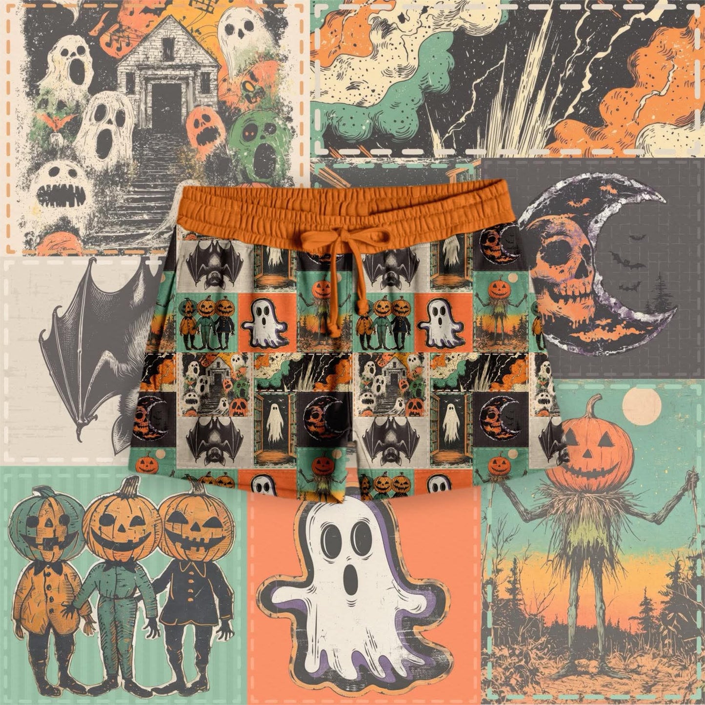 Preorder|Cozy Halloween: Part 1.1 Mom Shorts