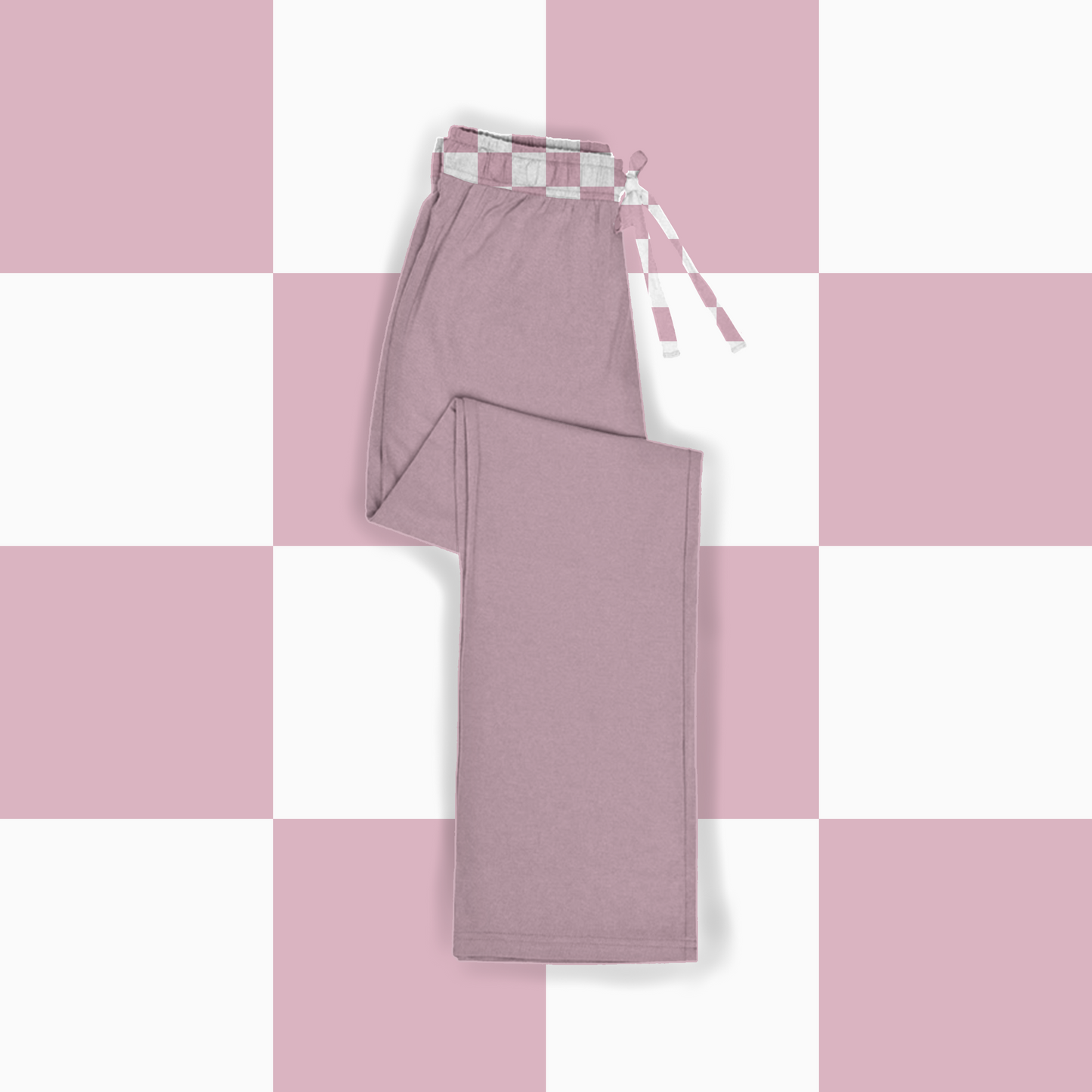 Preorder| Reverse Checks Dad Pants