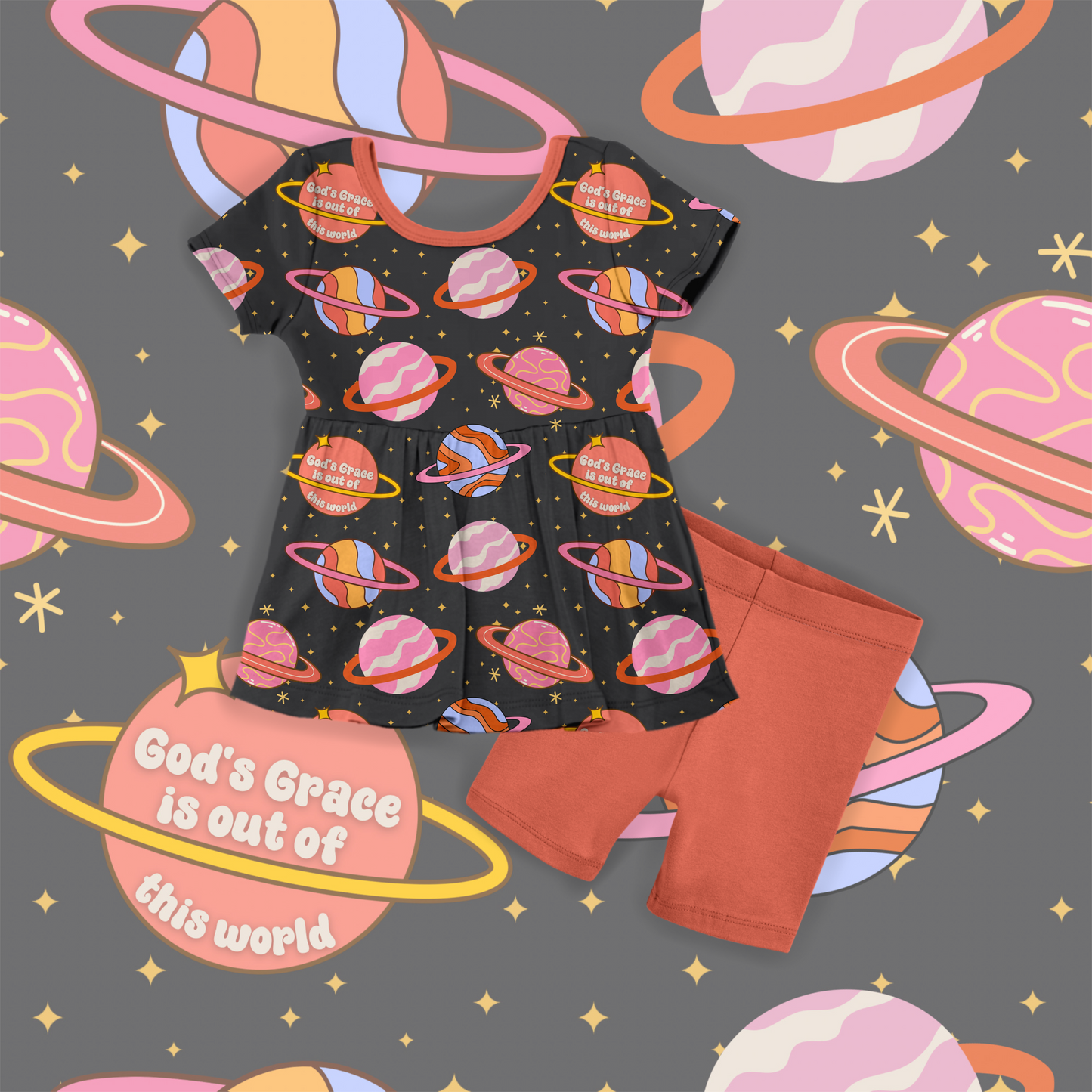 God's Grace Coral: Kids Styles