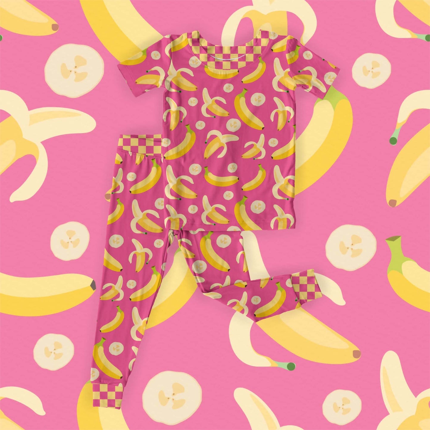 Preorder|Banana Chaos PJ Set