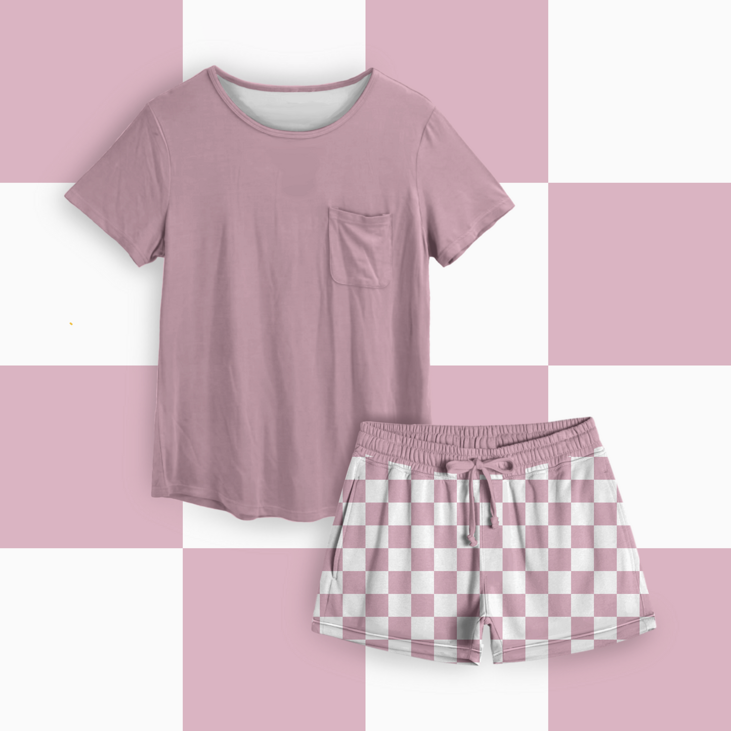 Preorder| Solid Checks Cozy Set