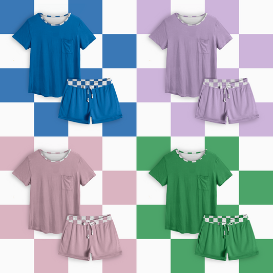 Preorder| Reverse Checks Cozy Set