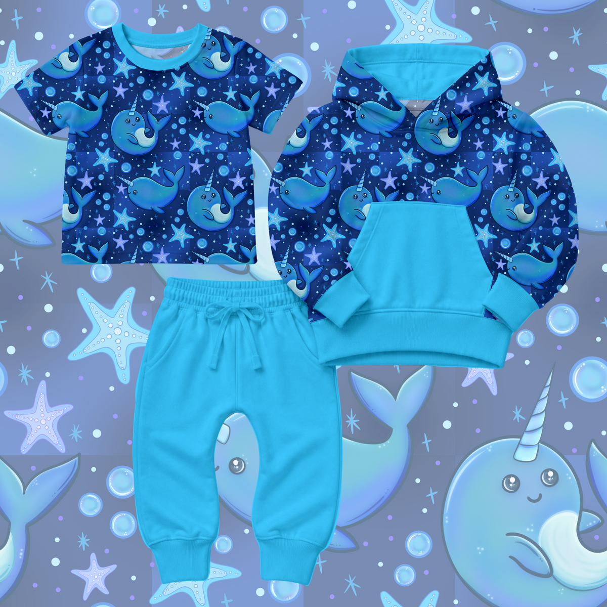 Sea Unicorn: Kids Styles