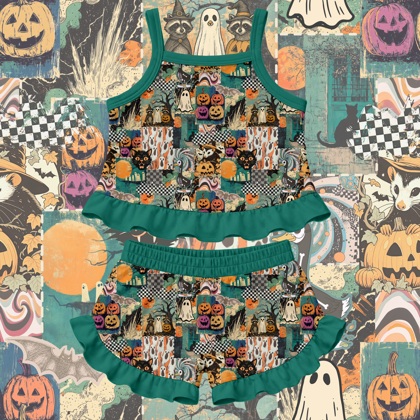 Vintage Halloween Night: Kids Styles
