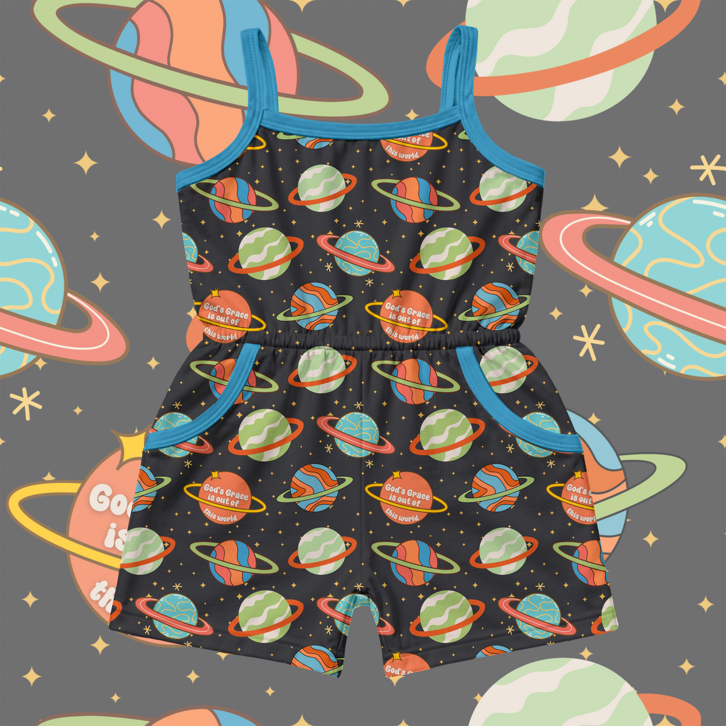 God's Grace Blue: Kids Styles