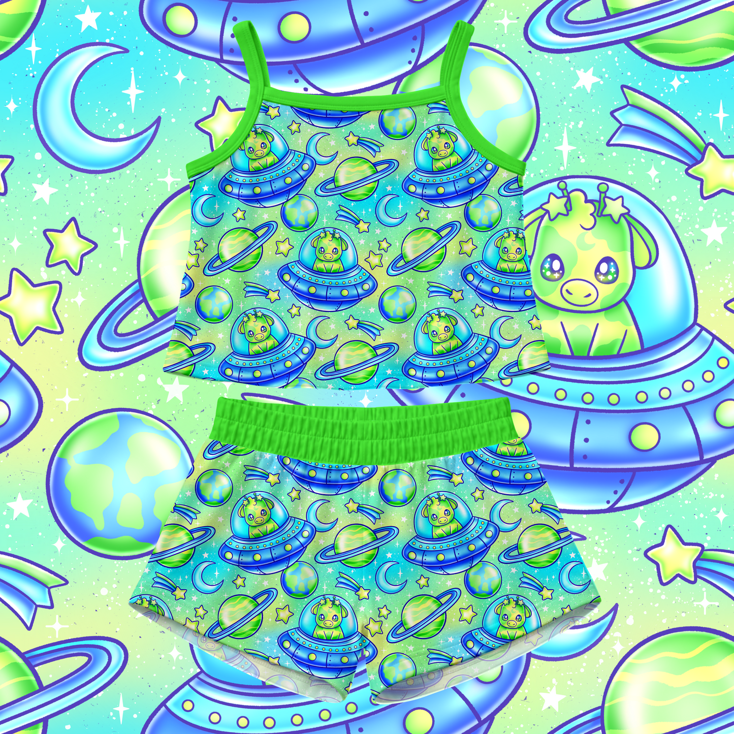 Space Cows: Kids Styles