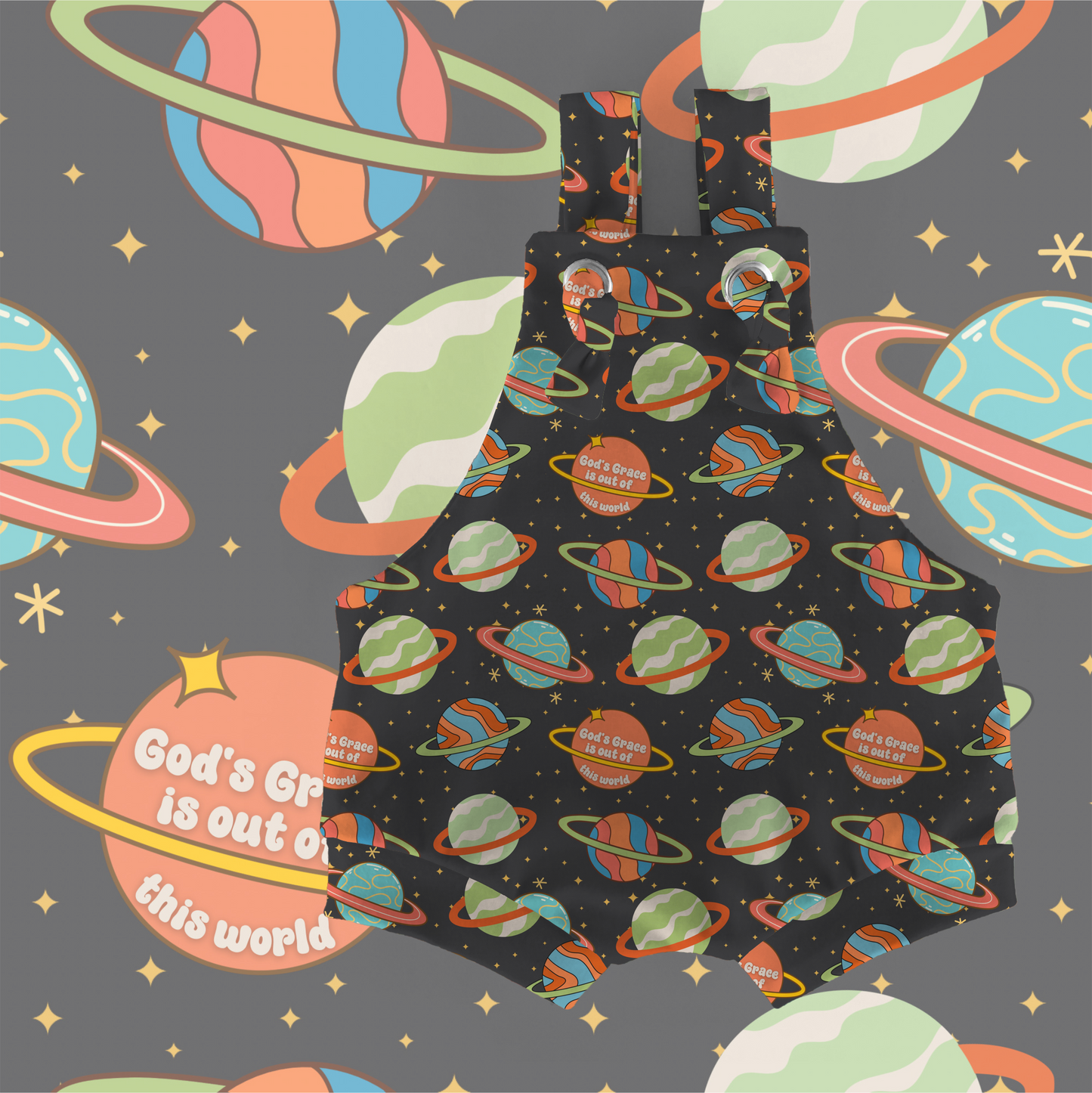 God's Grace Blue: Kids Styles