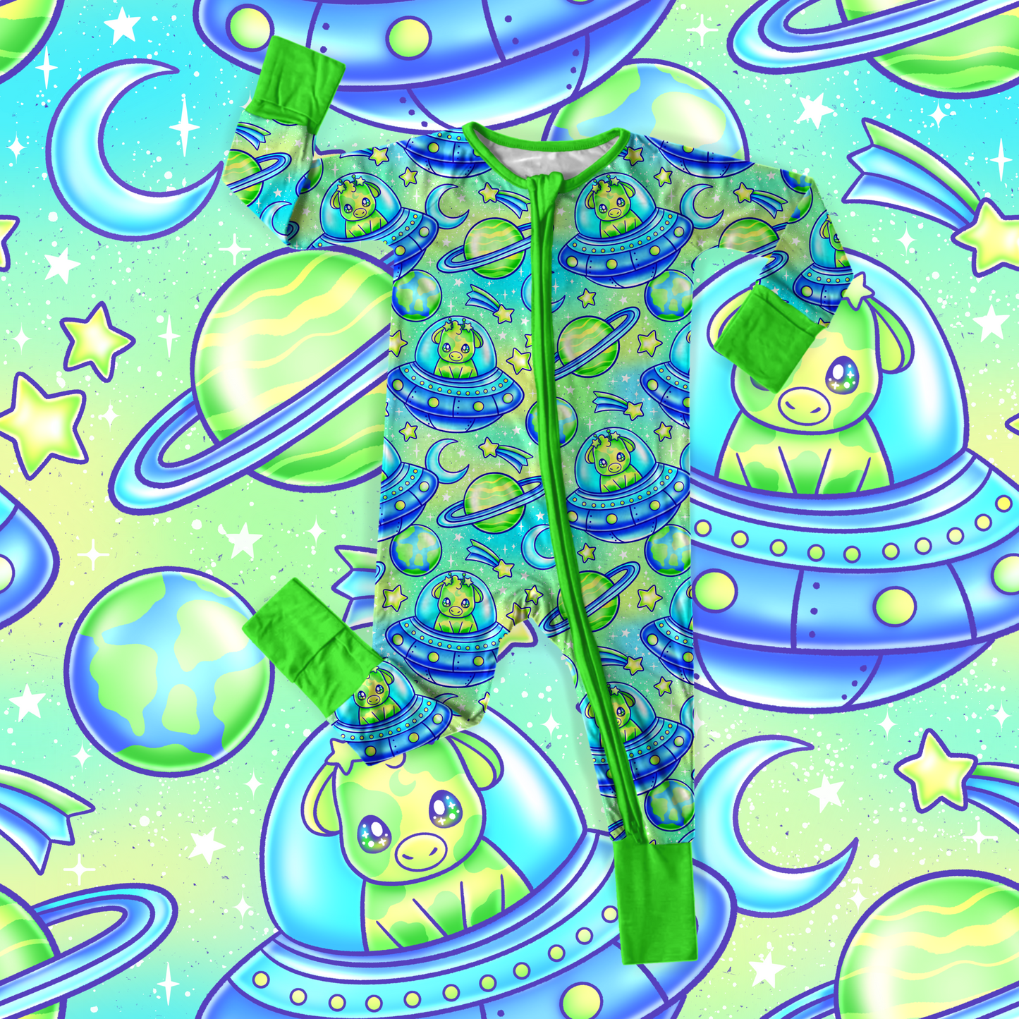 Space Cows: Kids Styles